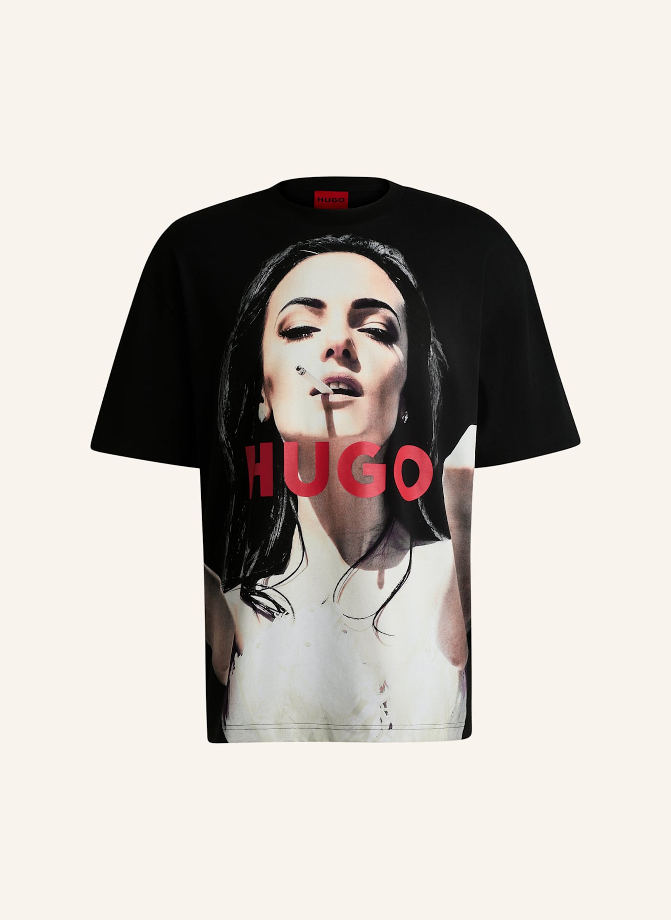 

Футболка duwedie oversize fit Hugo, черный