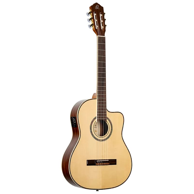 

Акустическая гитара Ortega Family Series Pro Full Size Guitar Solid Spruce/ Mahogany Natural - RCE145NT