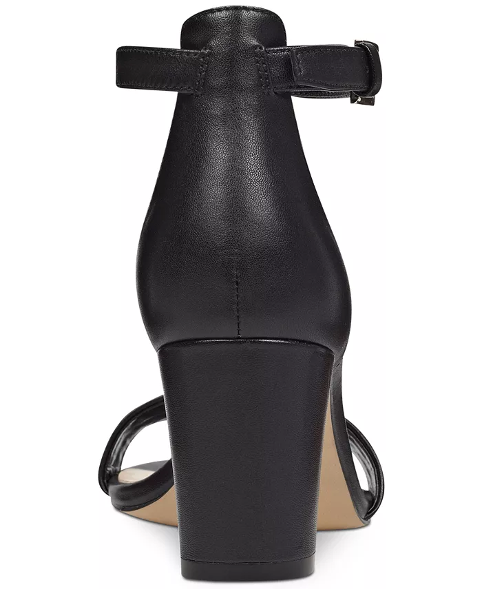 Женские босоножки Pruce на высоком устойчивом каблуке Nine West, черный — фото 3