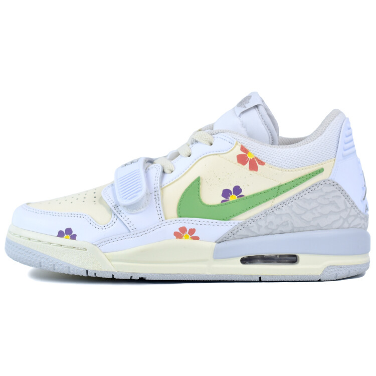 

Кроссовки Jordan Legacy 312 Vintage Basketball Shoes Women's Low-top Beige/Yellow/Green, бежевый/желтый/зеленый