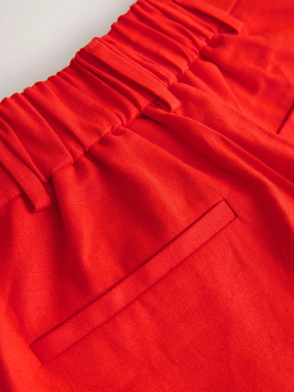 Брюки с широкими штанинами Next, Orange Red — фото 2