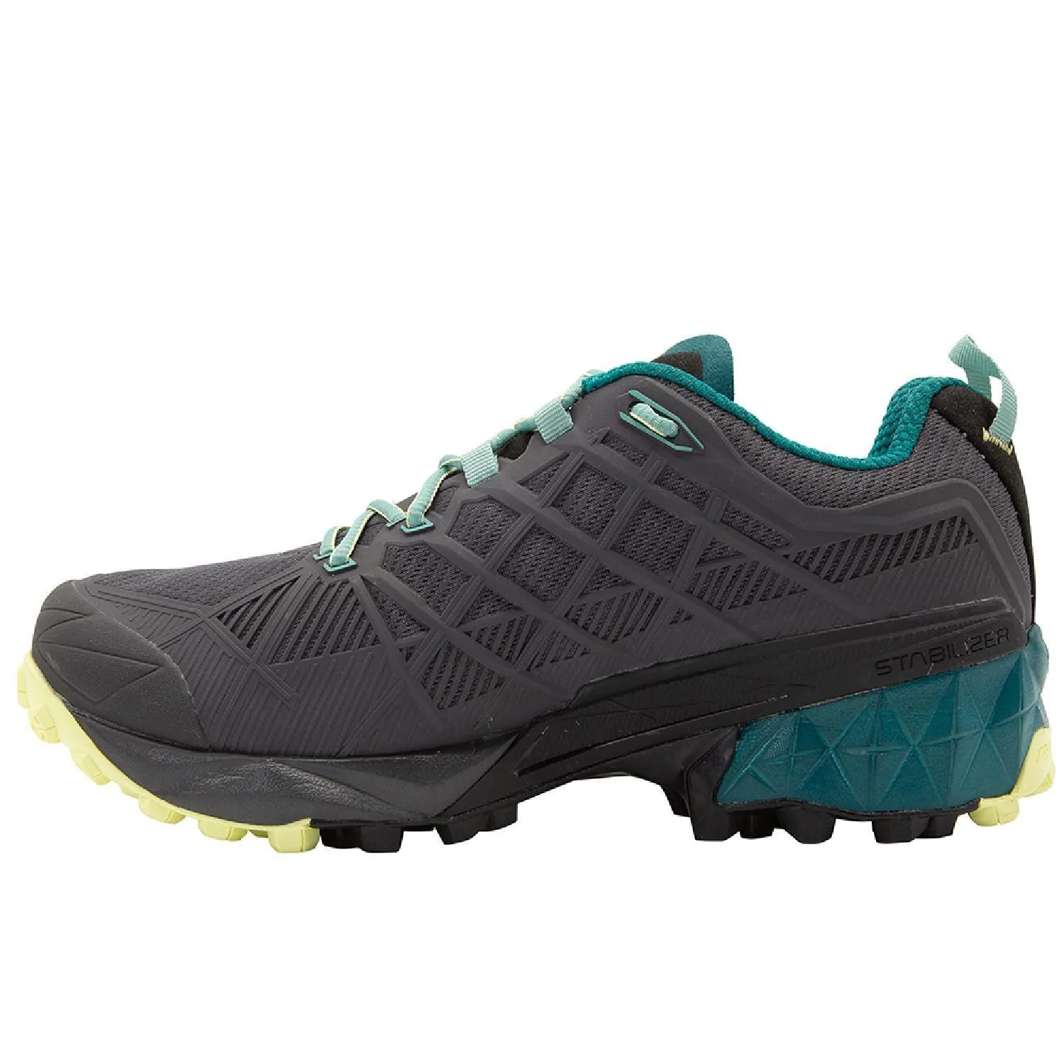 Женские туристические ботинки Akyra II GTX La Sportiva, Carbon/Juniper — фото 2