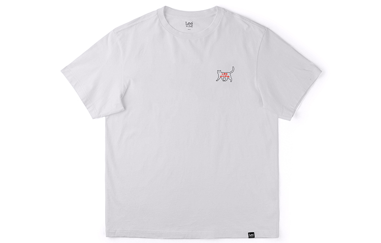 

Lee Футболка мужская белая, Белый, Lee Футболка мужская белая