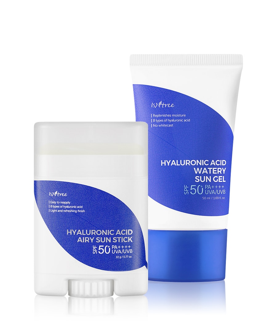 

Набор для ухода за лицом Isntree Suncream Hyaluronic Acid Set, 1 шт.