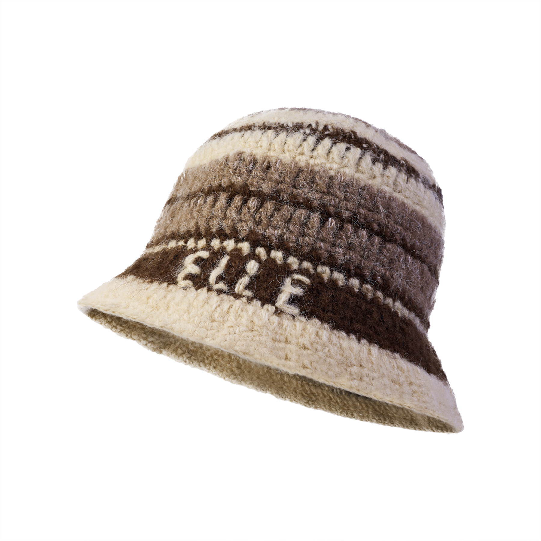 

Женская шапка-бини ELLE, latte коричневый