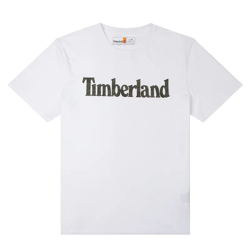 

Timberland Футболка SS25 мужская белая, Белый, Timberland Футболка SS25 мужская белая