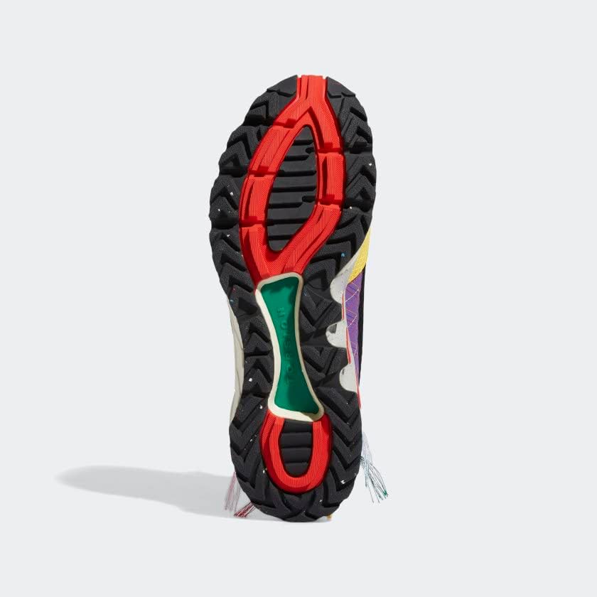 Кроссовки adidas mens, красный/фиолетовый/золотой — фото 3