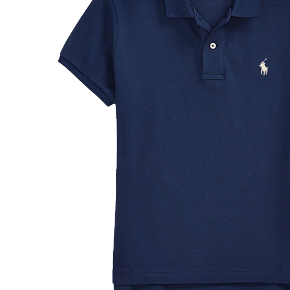 Классическая поло для женщин Polo Ralph Lauren, синий — фото 3