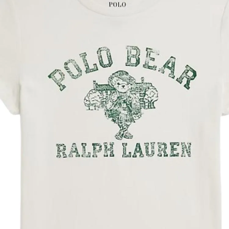 Футболка Kids' Polo Ralph Lauren, белый — фото 4
