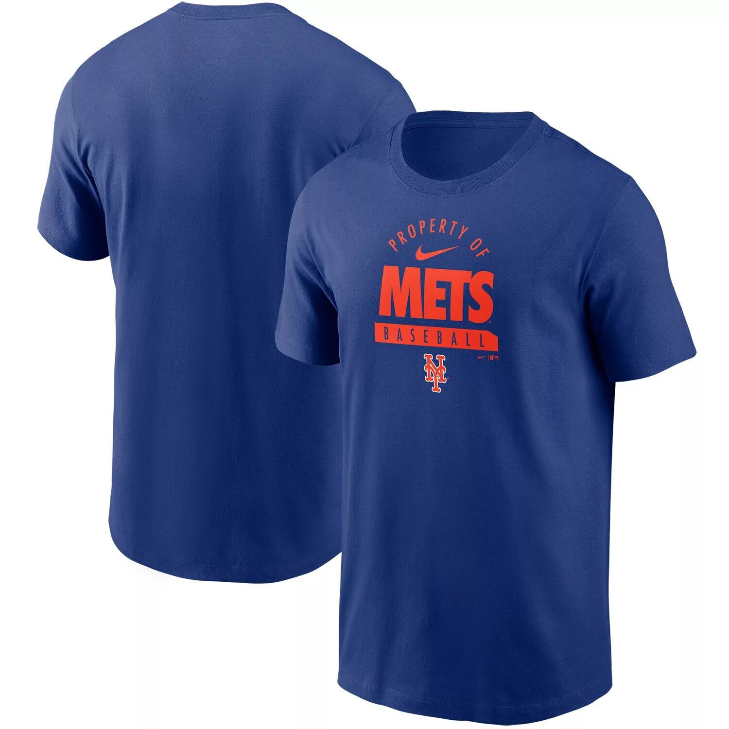 

Мужская футболка Nike Royal New York Mets Primetime Property Of Practice