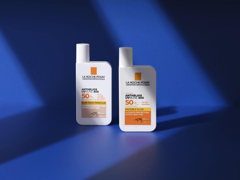 Защитный флюид для лица Anthelios uvmune 400 с оттенком spf 50+ La Roche-Posay, 50 мл — фото 4