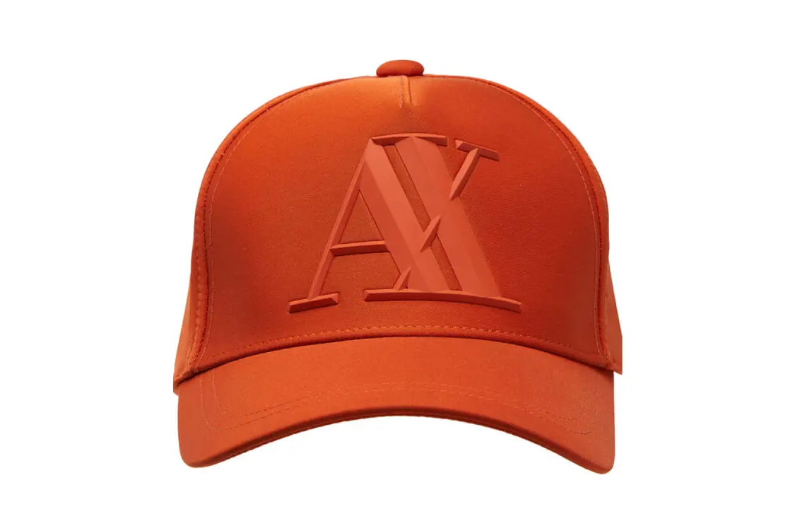 

Бейсболка AE оранжевая ARMANI EXCHANGE