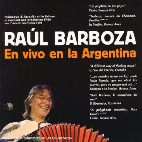 

CD диск Barboza, Raul: En Vivo En La Argentina