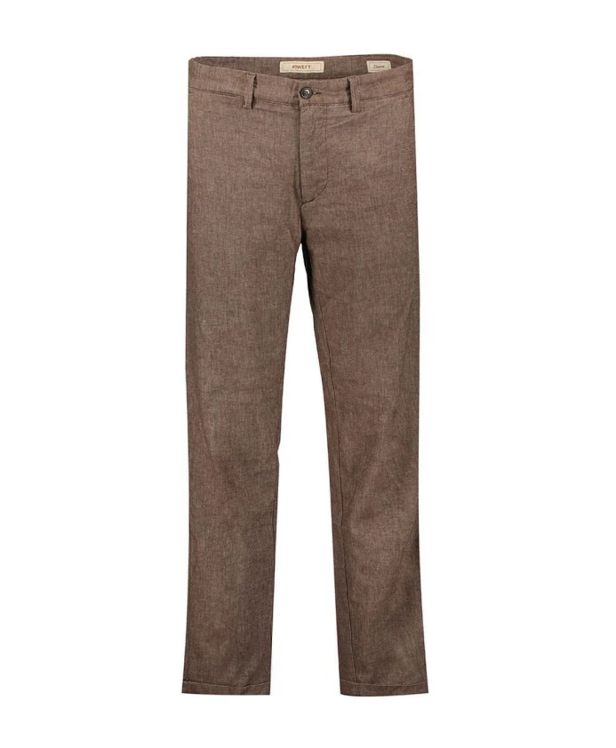 

Коричневые брюки чинос свободного кроя, Дэвид 40Weft, коричневый