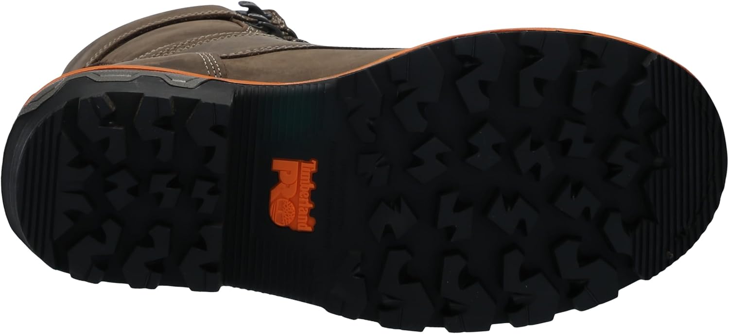 Timberland PRO мужские промышленные рабочие ботинки Boondock Hd Logger 8 дюймов с композитным защитным носком и водонепроницаемостью, Turkish Coffee — фото 4