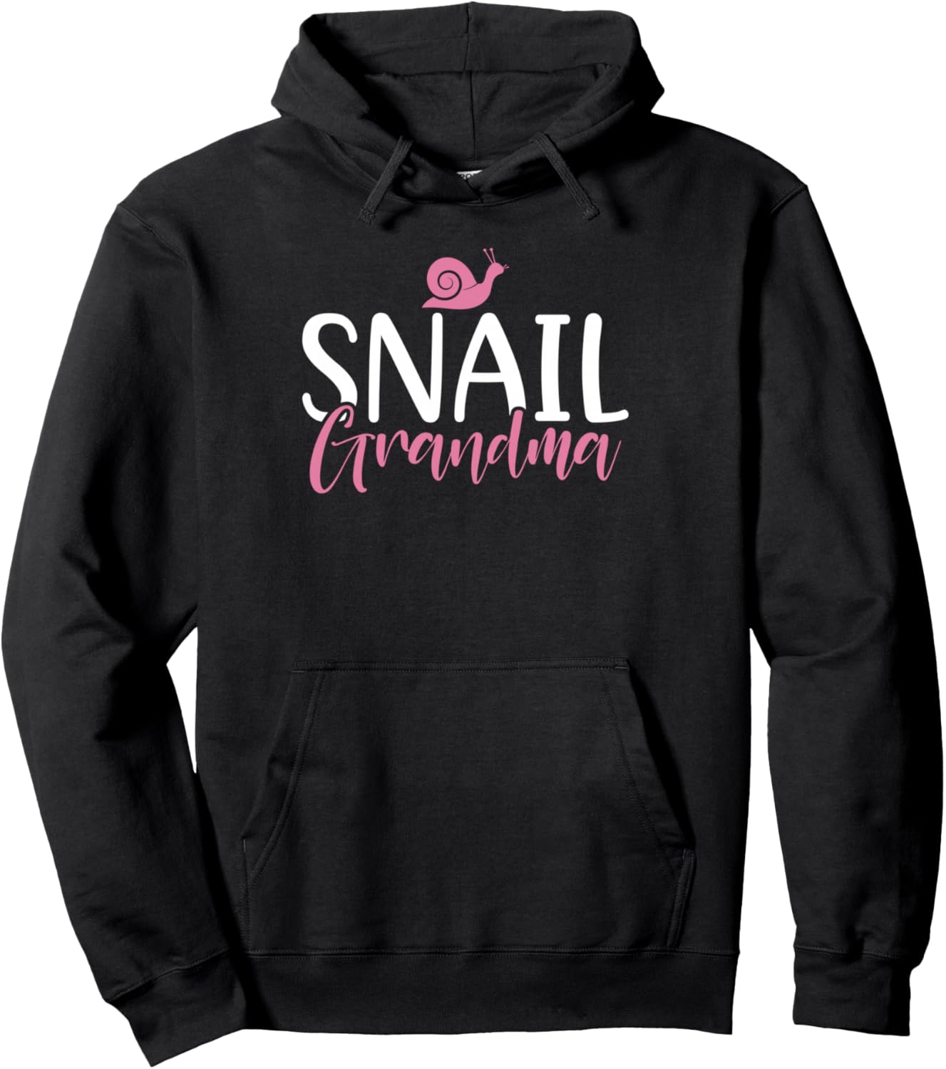 

Худи бабушки-улитки Snail Lover Gifts, черный