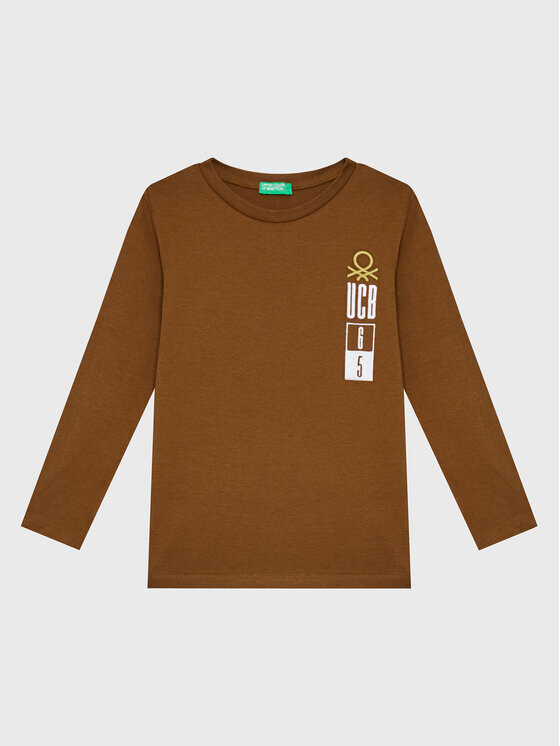 

Блуза стандартного кроя United Colors Of Benetton, коричневый