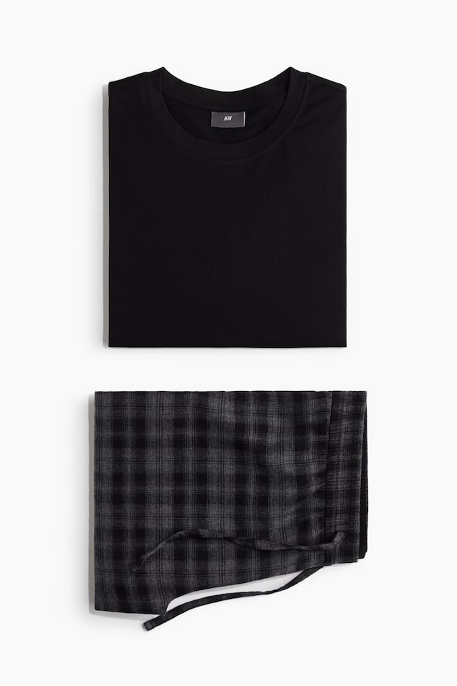 

Пижамы стандартного кроя H&M, серый