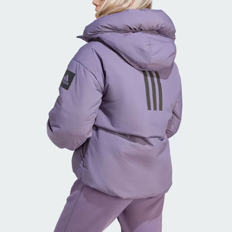 MYSHELTER Пуховик женский фиолетовый Adidas — фото 3