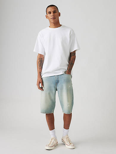 

469 Свободные мужские шорты 12 дюймов Levi's, цвет Made Away - Light Wash