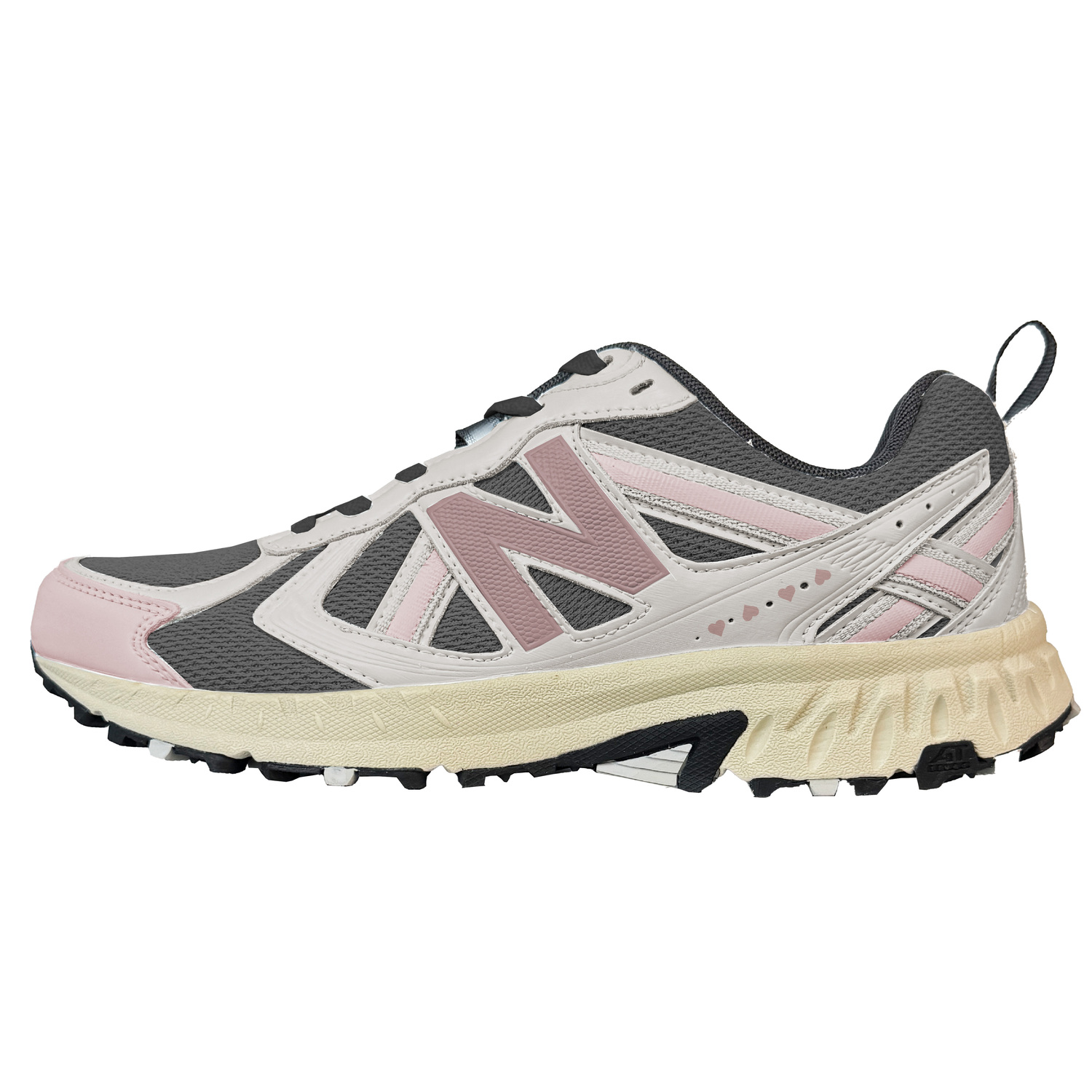 

New Balance Кроссовки для бега NB 410 V5 Abrasion Resistant Low top Unisex Gray Pink