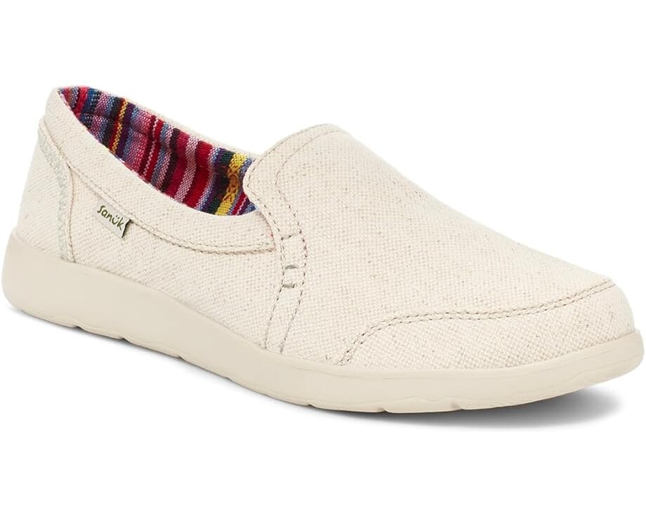 

Кроссовки Sanuk Sidewalk Surfer Lite 2 SL, цвет Oatmilk