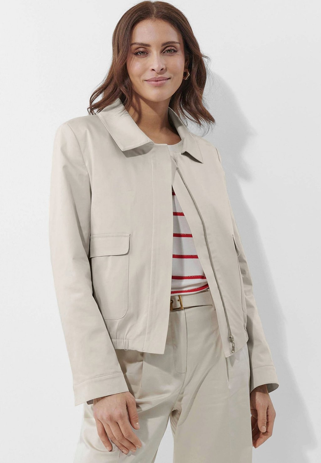 

Летняя куртка Alba Moda, бежевый