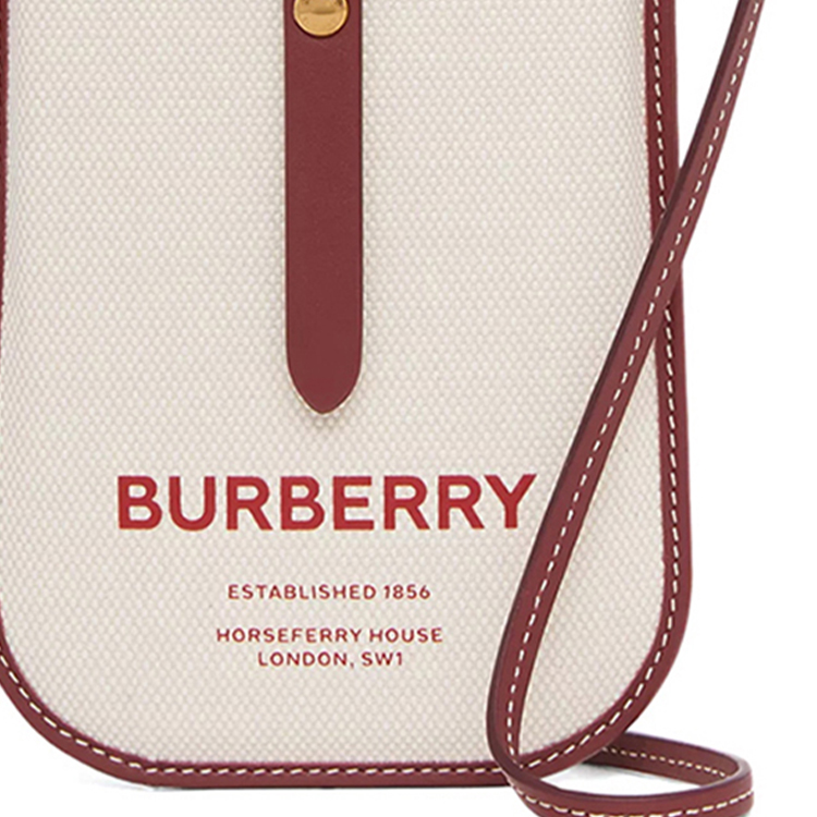 Женская сумка-кроссбоди Burberry Horseferry Anne из хлопка — фото 4
