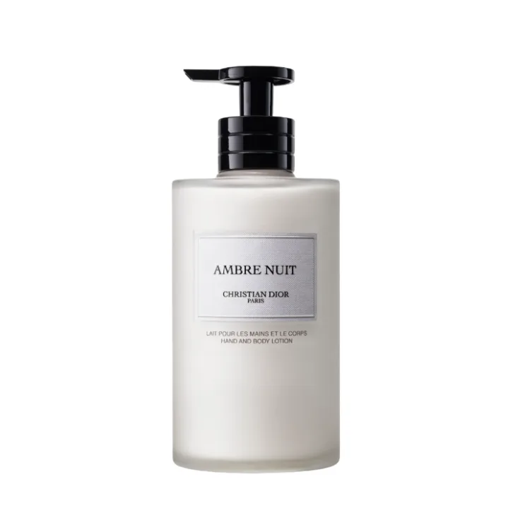 DIOR Увлажняющий лосьон для рук и тела с ароматом амбры, 350 мл, Night Amber 300ml