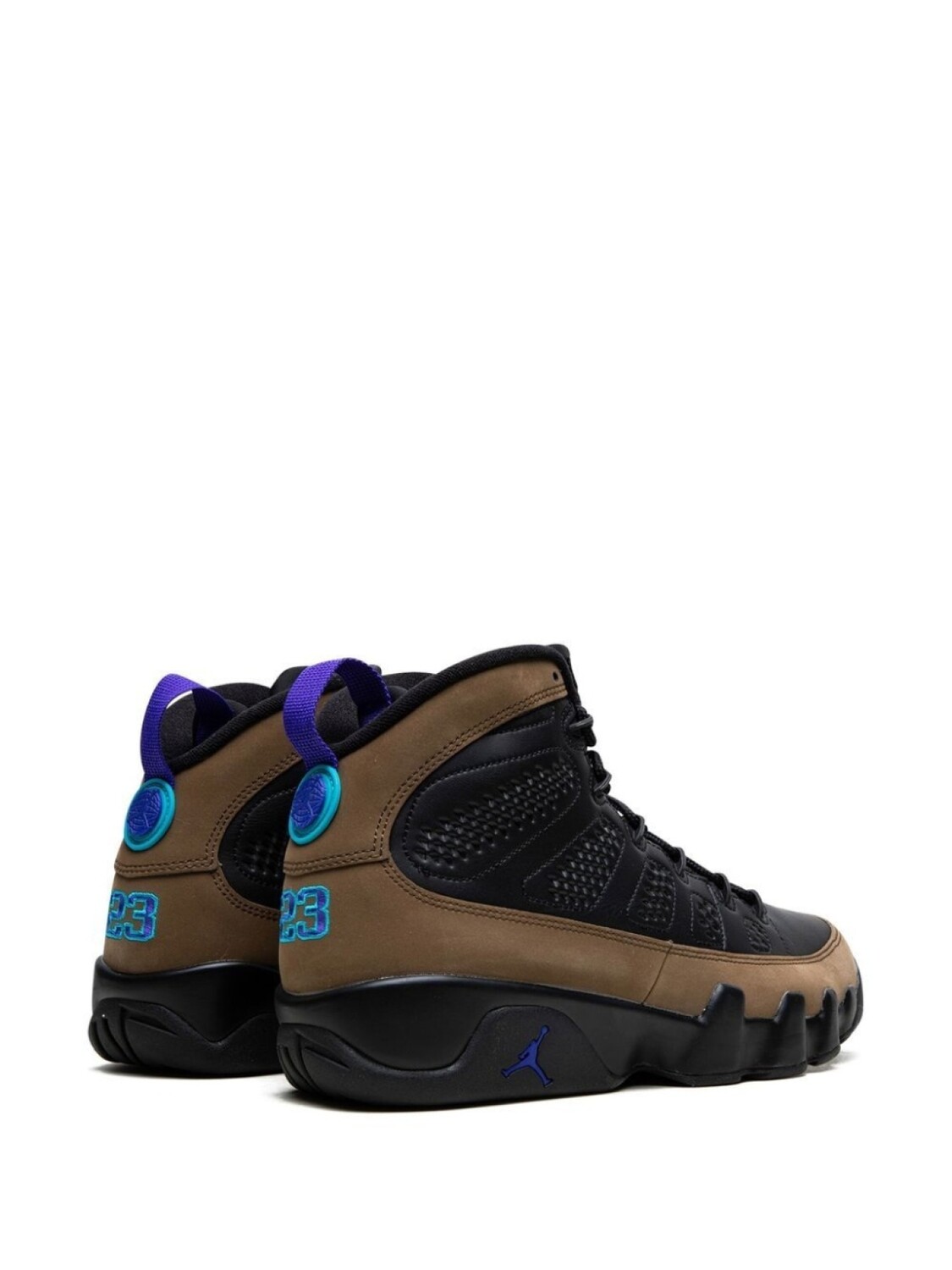 Jordan кроссовки Air Jordan 9 Olive Concord, черный — фото 3