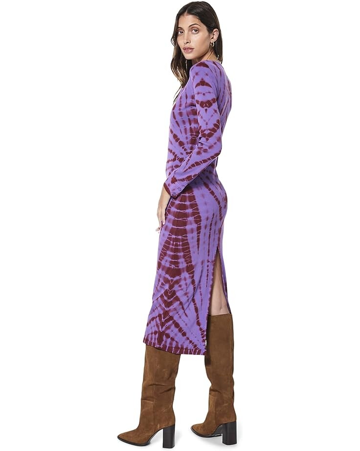 

Платье Young Fabulous & Broke Leo Dress, цвет Purple Sapphire Tiger Eye Wash