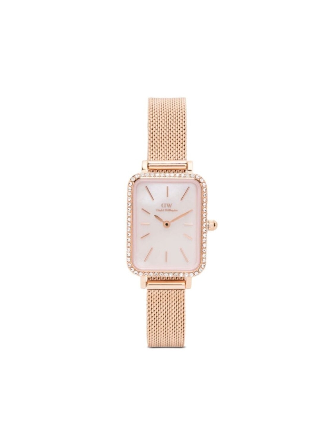 

Наручные часы Quadro Lumine 20 мм Daniel Wellington, розовый