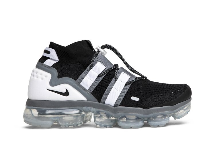 

Кроссовки Nike Air VaporMax Flyknit Utility 'Cool Grey', черный