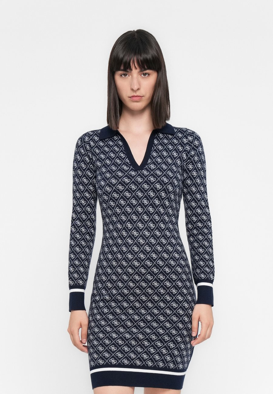 

Платье Guess AUBREY DRESS, Blue/Cream/Blue