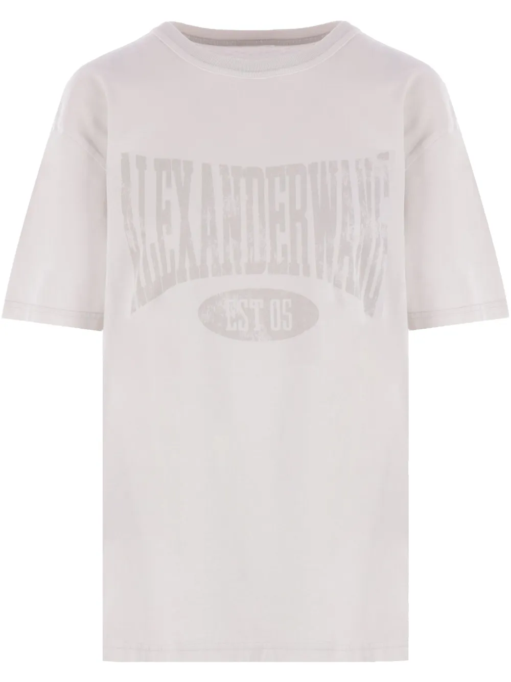 

Футболка с логотипом Alexander Wang, белый