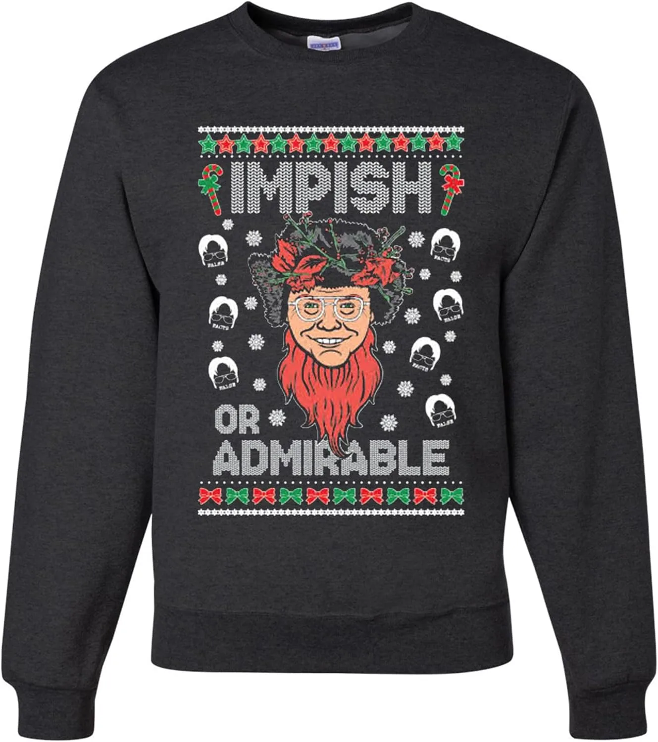 

Дизайнерский свитшот Ugly Christmas Sweater wild custom apparel