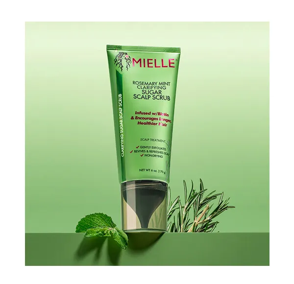 Освежающий скраб для волос Rosemary Mint Mielle, 113 ml — фото 2