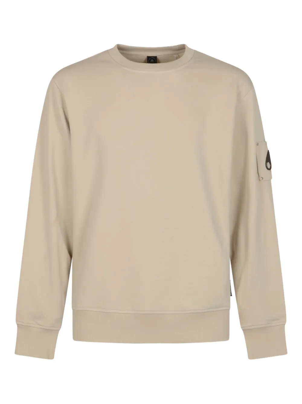 

Свитшот с нашивкой-логотипом Moose Knuckles, бежевый