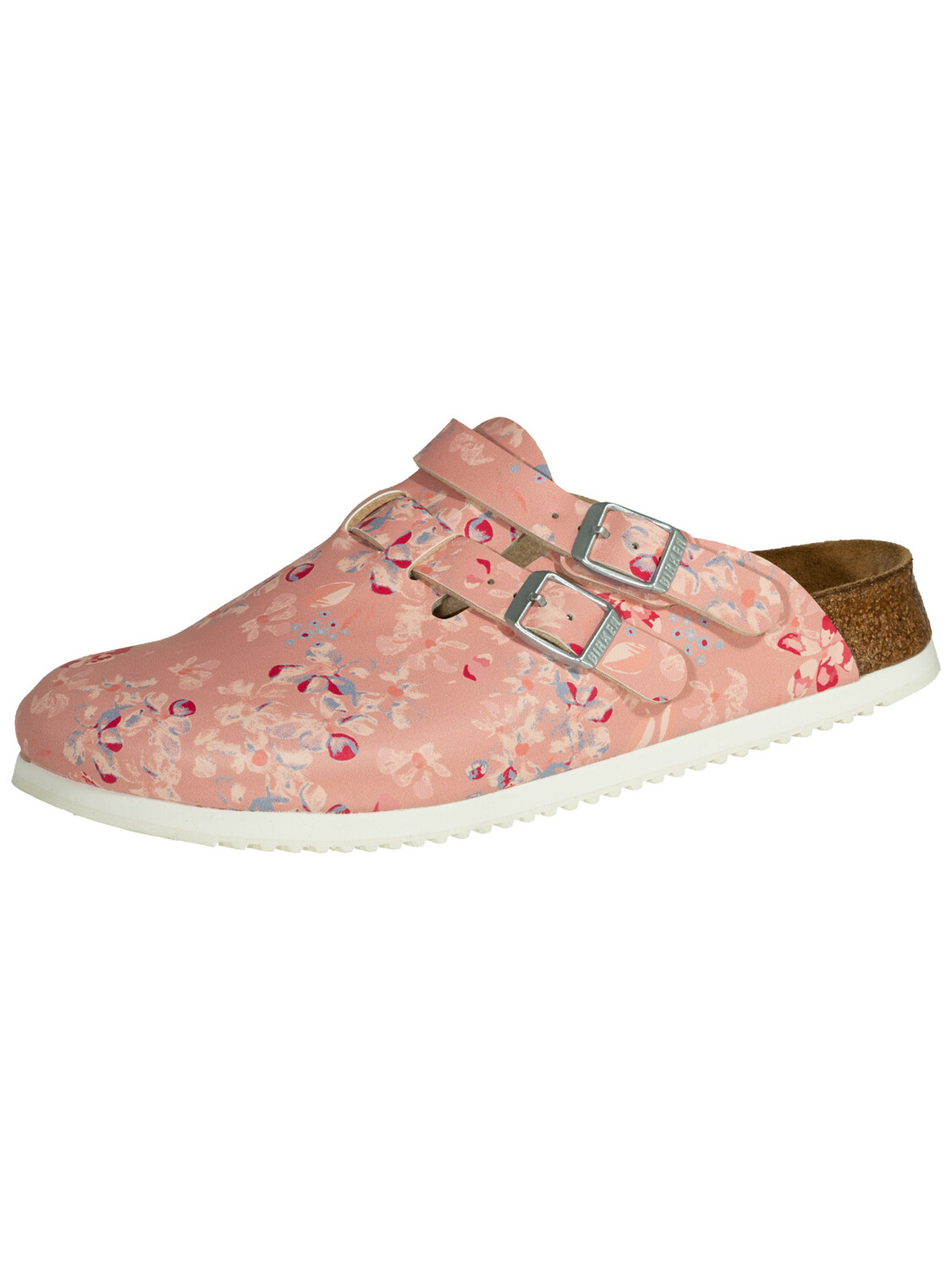 Сабо Birkenstock Pantoletten Kay SL Flower Field, розовый
