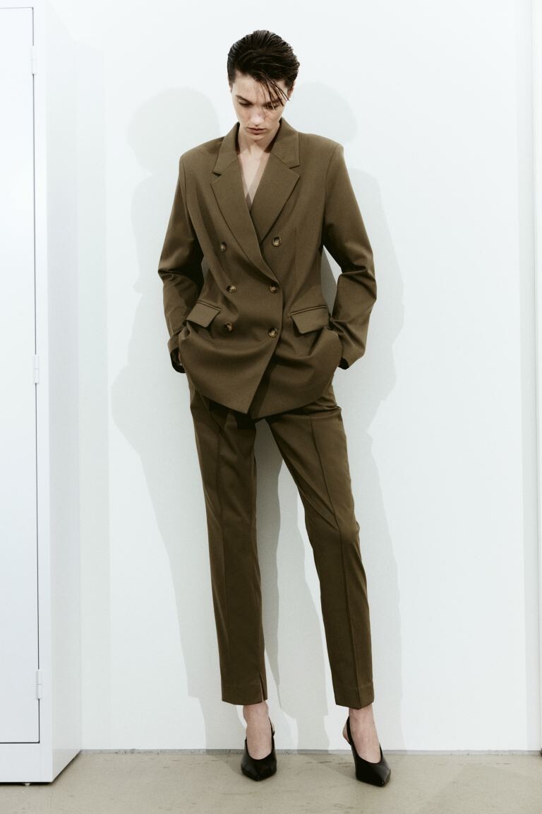 

Элегантные брюки H&M, зеленый