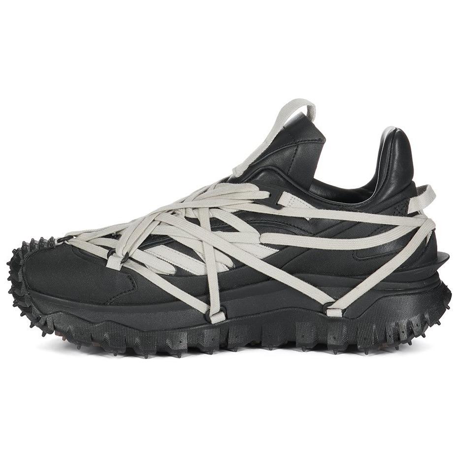 Moncler Низкие повседневные кроссовки RICK OWENS x Trailgrip, цвет унисекс, черный