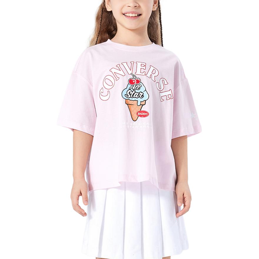 

Футболка Chuck Taylor All Star SS25 для детей 3-7 лет Converse, Berry Powder