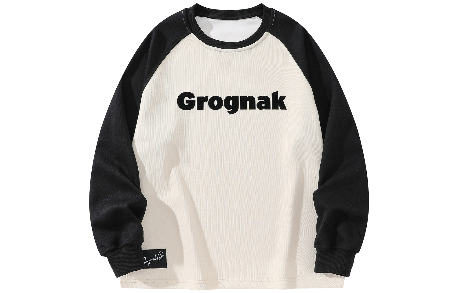

Свитшот унисекс GROGNAK, Абрикос/Кофе