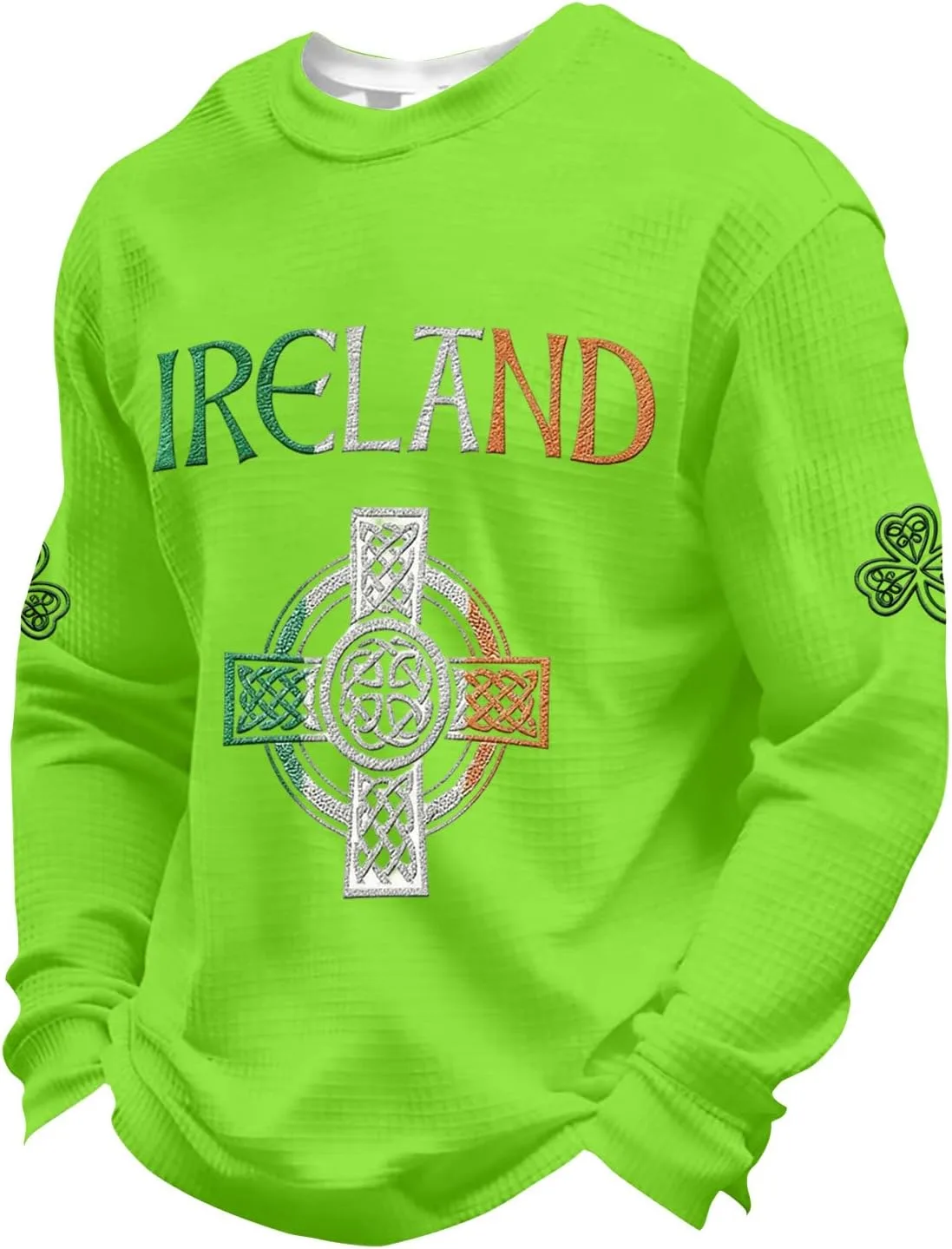 

Футболка с длинным рукавом St. Patrick's Day Plus Size