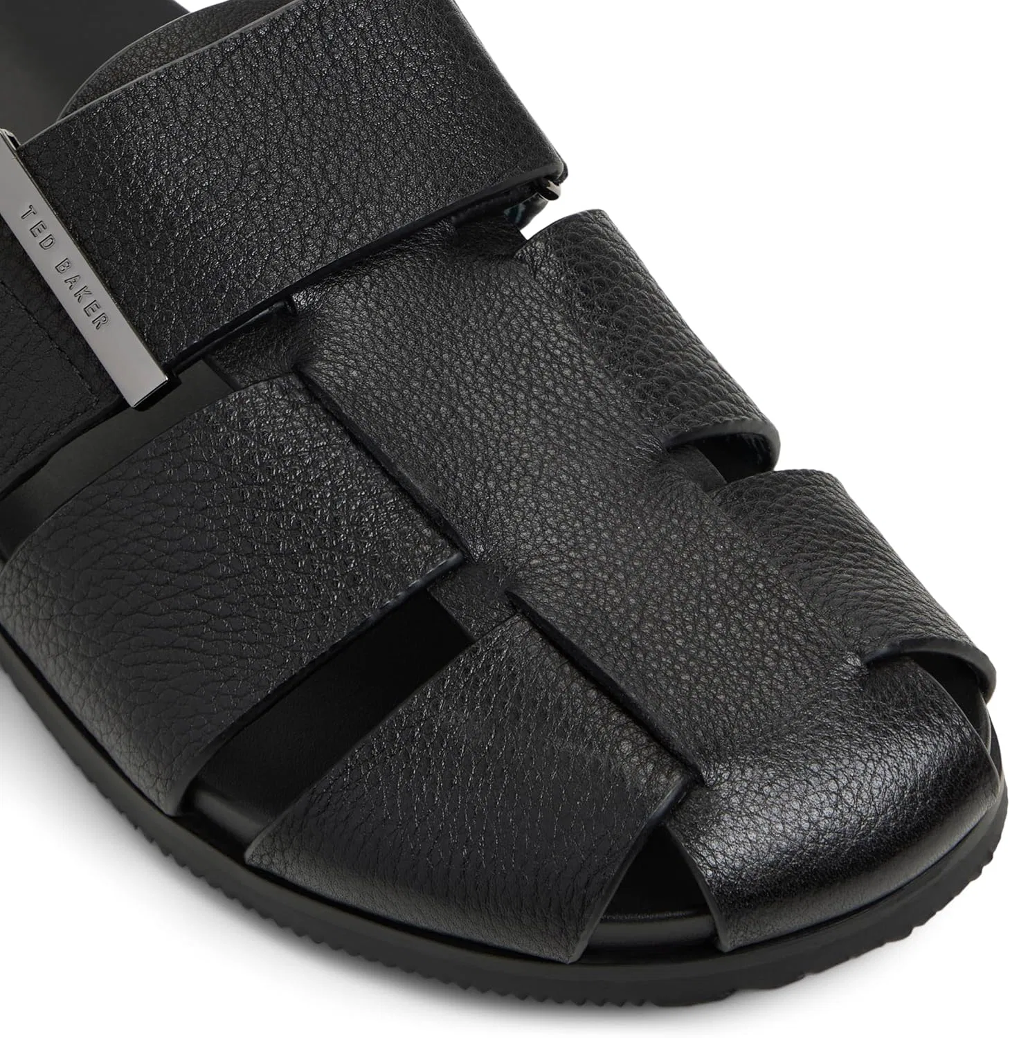 Мужские сандалии Ted Baker Brixham на плоской подошве, Black — фото 4