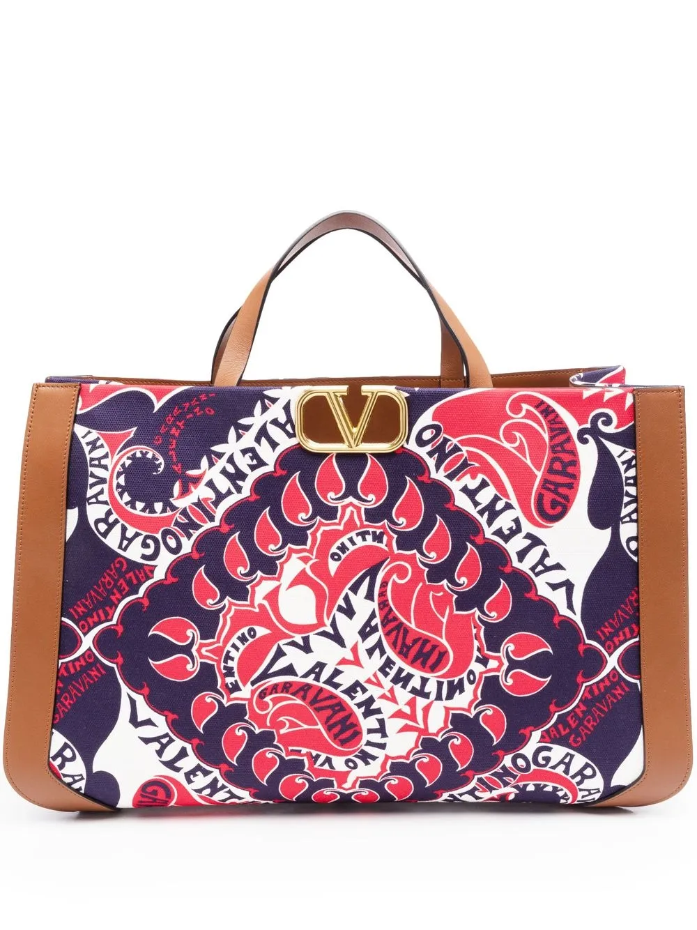 

Сумка-тоут с логотипом VLogo Signature VALENTINO GARAVANI, синий