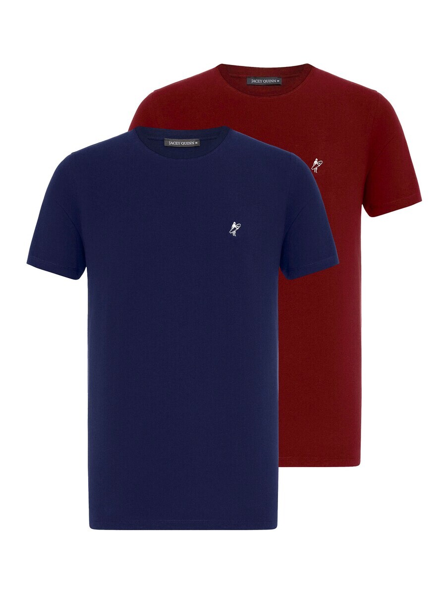 

Классическая футболка Jacey Quinn Shirt, цвет navy/dark red