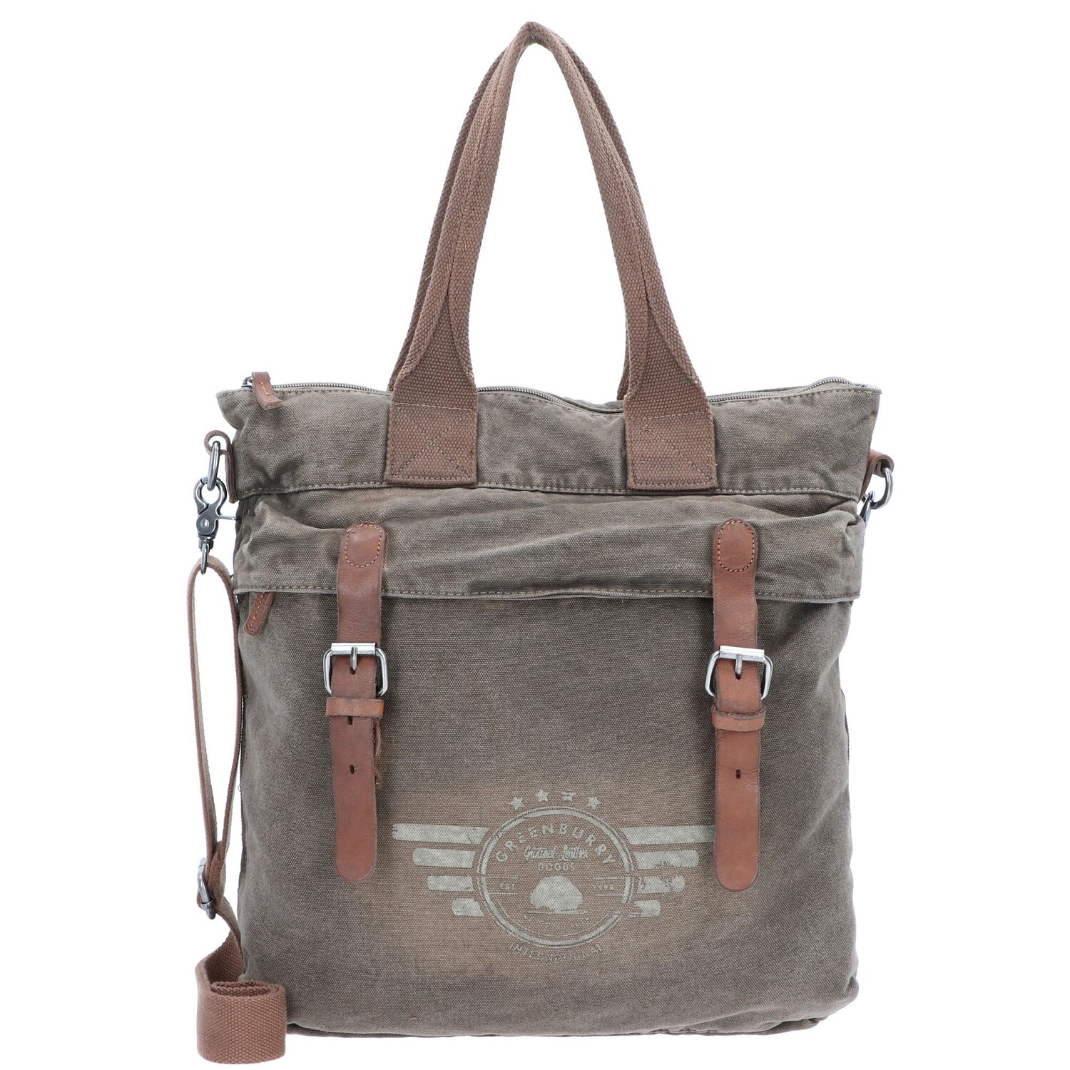 

Сумка через плечо Greenburry Vintage Aviator 36 cm, хаки