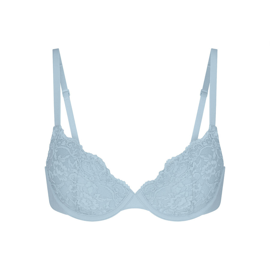 

Бюстгальтер SKIMS Fits Everybody Lace, цвет Denim