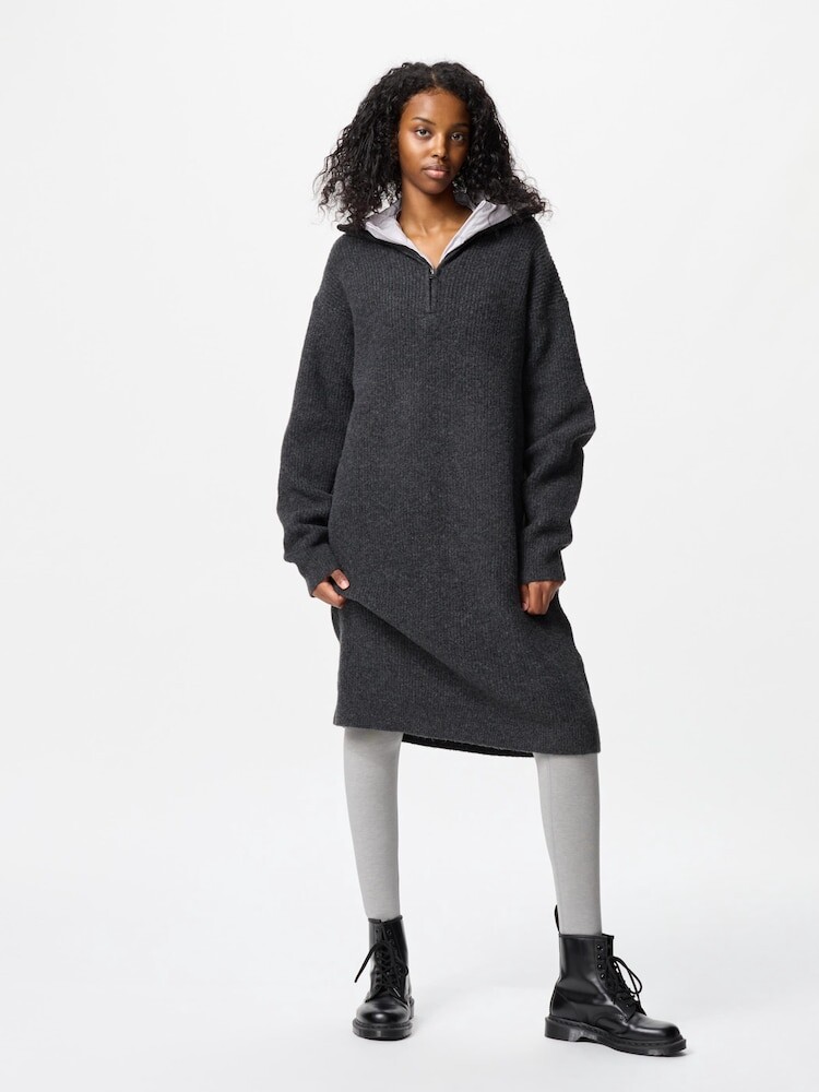 

Теплые леггинсы Uniqlo, серый